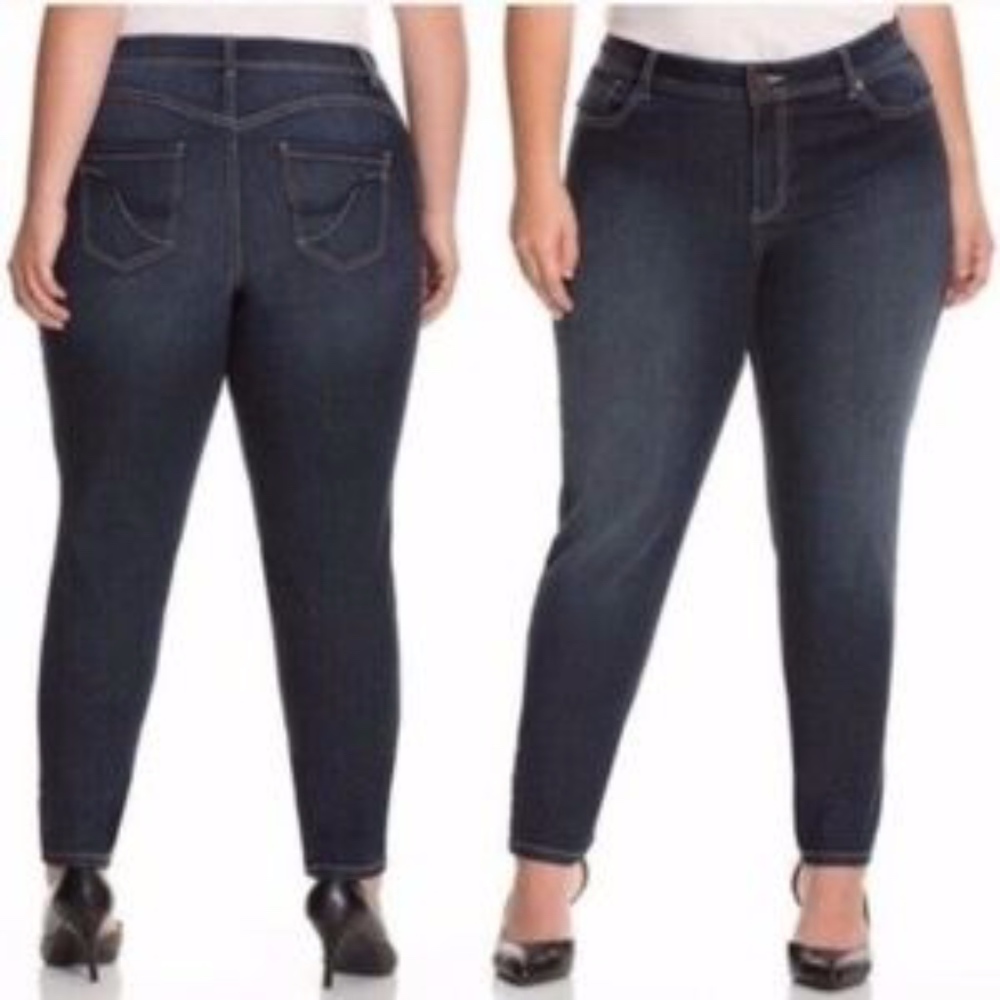 Lane Bryant Genius Fit Skinny Jeans16 Reg